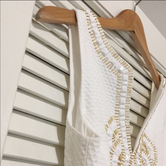 Lily Pulitzer - Janice Resort White Shift Dress - Picture 3 of 4